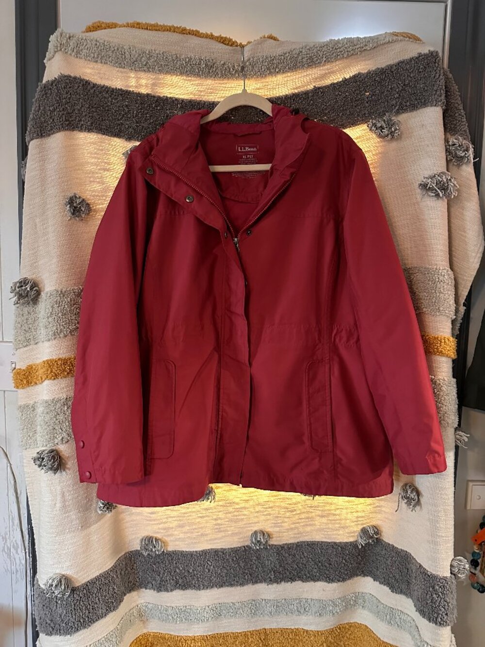 L.L. Bean Women's Trail Model 3-in-1 Rain Jacket with Removable Quilted Liner